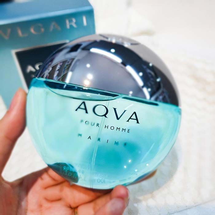 Thiết kế chai nước hoa Bvlgari Aqva Pour Homme Marine EDT 100ml đặc trưng